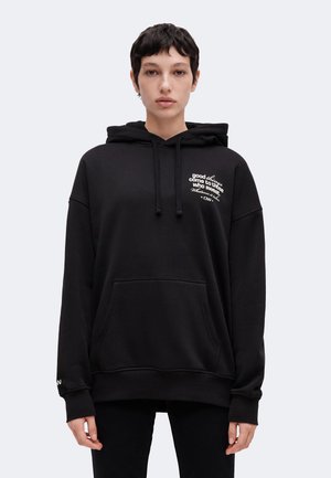ICANIWILL, EVERYDAY RELAXED HOODIE PRINT - Sweat à capuche - black