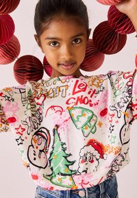 Next CHRISTMAS GRAFFITI PRINT LONG SLEEVE - Sweatshirt - multi