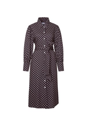 Seidensticker, REGULAR - TWILL - Skjortekjole - brown
