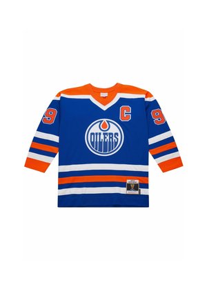 Mitchell & Ness WAYNE GRETZKY EDMONTON OILERS błękit królewski
