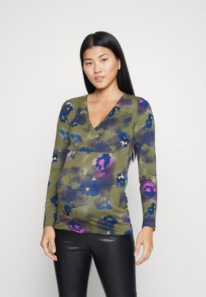 MAMALICIOUS MLANDREA TESS  - Μπλούζα με μακριά μανίκια - winter moss