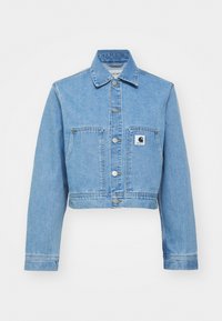 W ARCA JACKET - Giacca di jeans - blue stone bleached