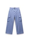 Cargobukse - denim blue