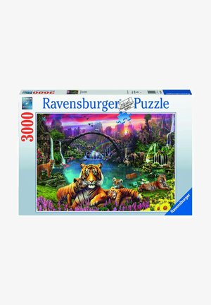 Erwachsenenpuzzle 1500 Teile - Leopardenfamilie im Dschungel Erwachsenenpuzzle 1500 Teile - Leopardenfamilie im Dschungel