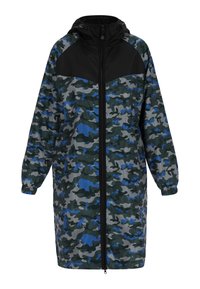 Schmuddelwedda urban rain - Parka - blau camouflage