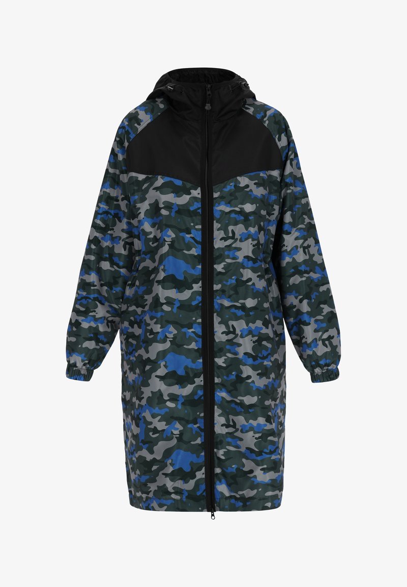 Schmuddelwedda urban rain - Parka - blau camouflage