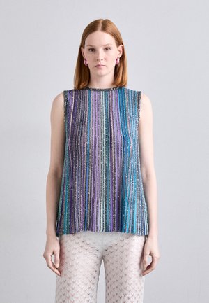 TANK  - Top - dark tones multicolor