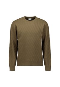 NO EXCESS DIAGONAL - Trui - khaki