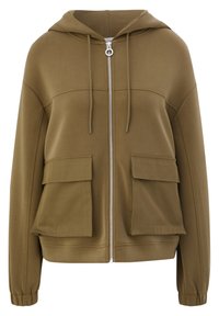 s.Oliver Sweatjacke - olivgrün