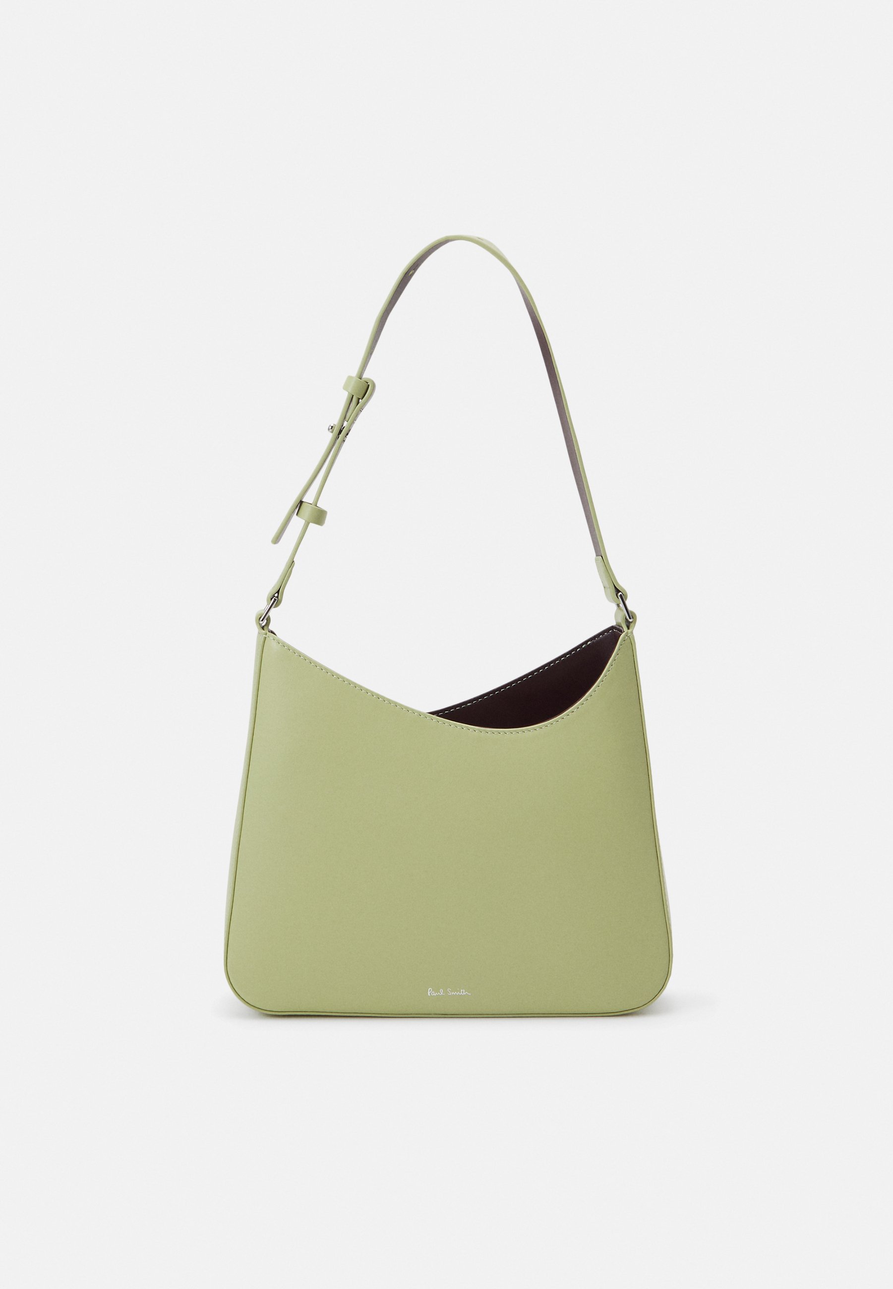 Paul Smith BAG SHOULDER - Across body bag - greens/light yellow 