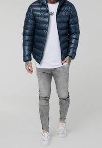SIKSILK Zimní bunda - dark blue
