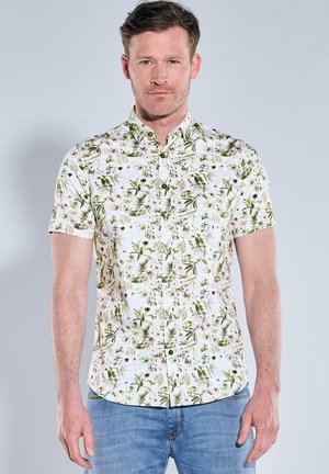 HALBARM-IN WERTIGER-QUALITÄT - Hemd - naturweiss