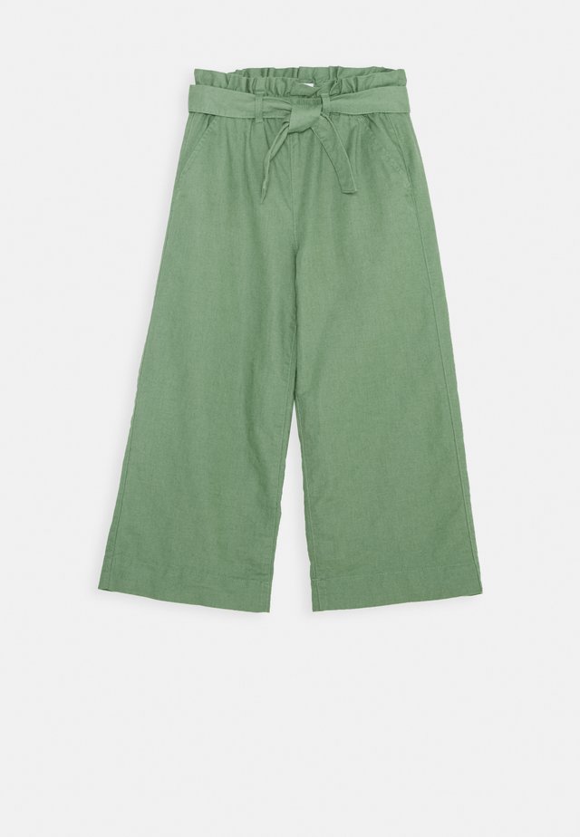 GIRL BELTED CROP - Broek - khaki