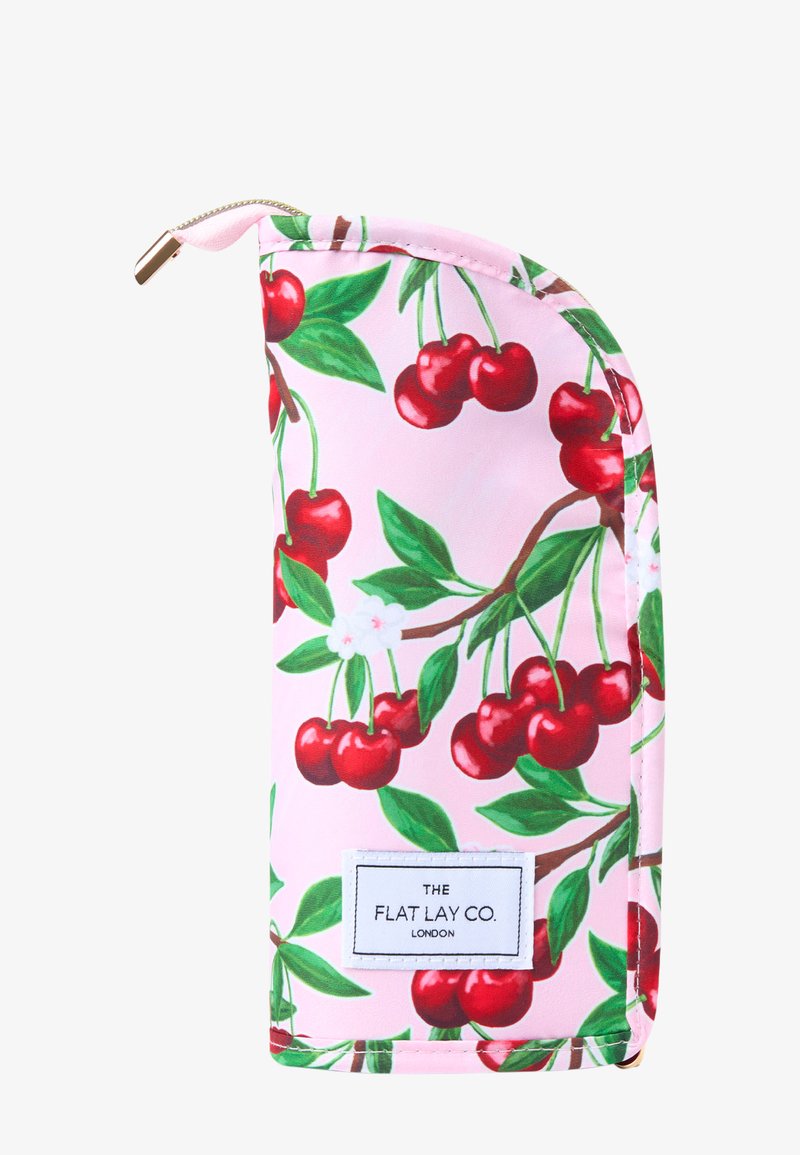 The Flat Lay Co. - STANDING MAKEUP BRUSH CASE - Neceser - cherries, Ampliar