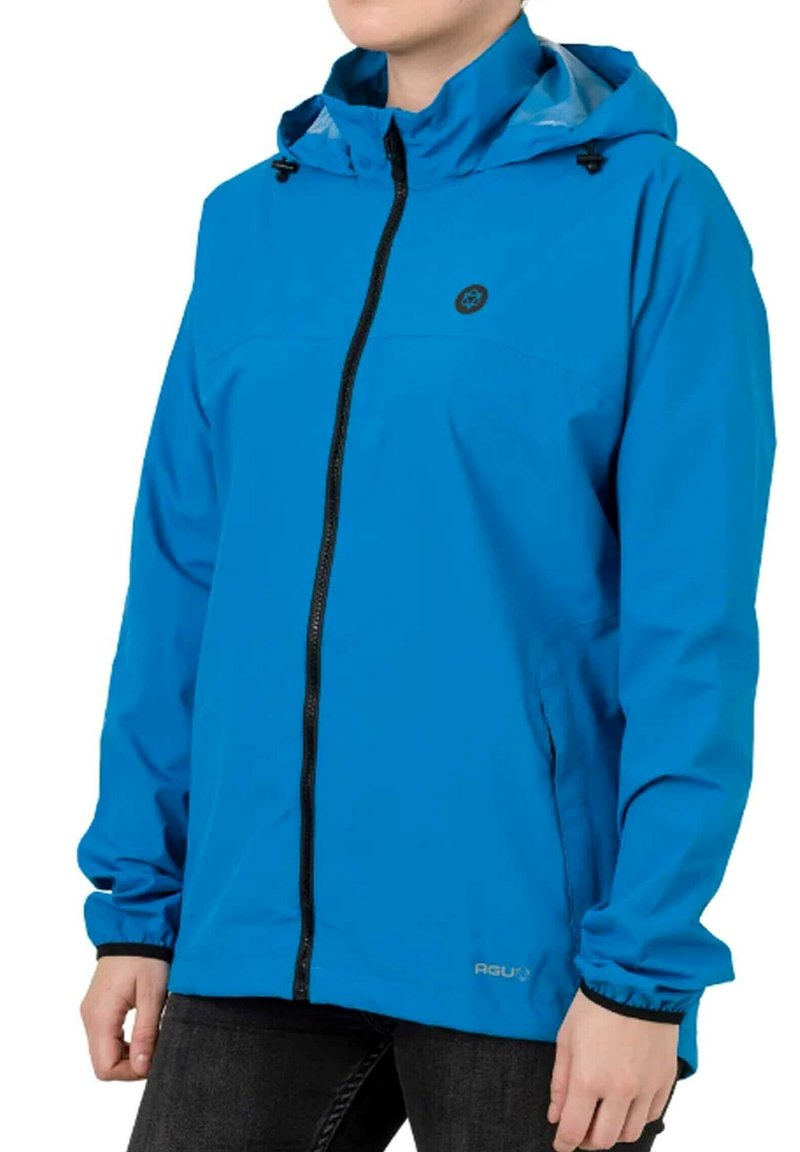 AGU - Veste De Pluie Imperméable Mixte Let's Go - 100% Polyester Avec Sac De Compression