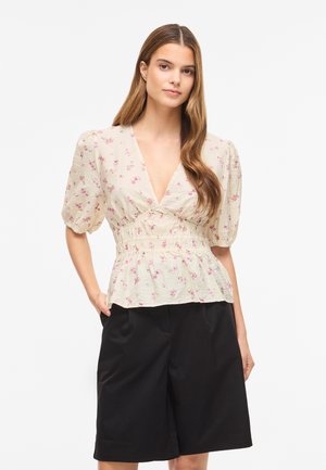 VILA, VISMUKA - Blouse - birch/pink