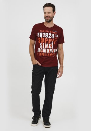 FQNOAH - Jeans straight leg - denim black