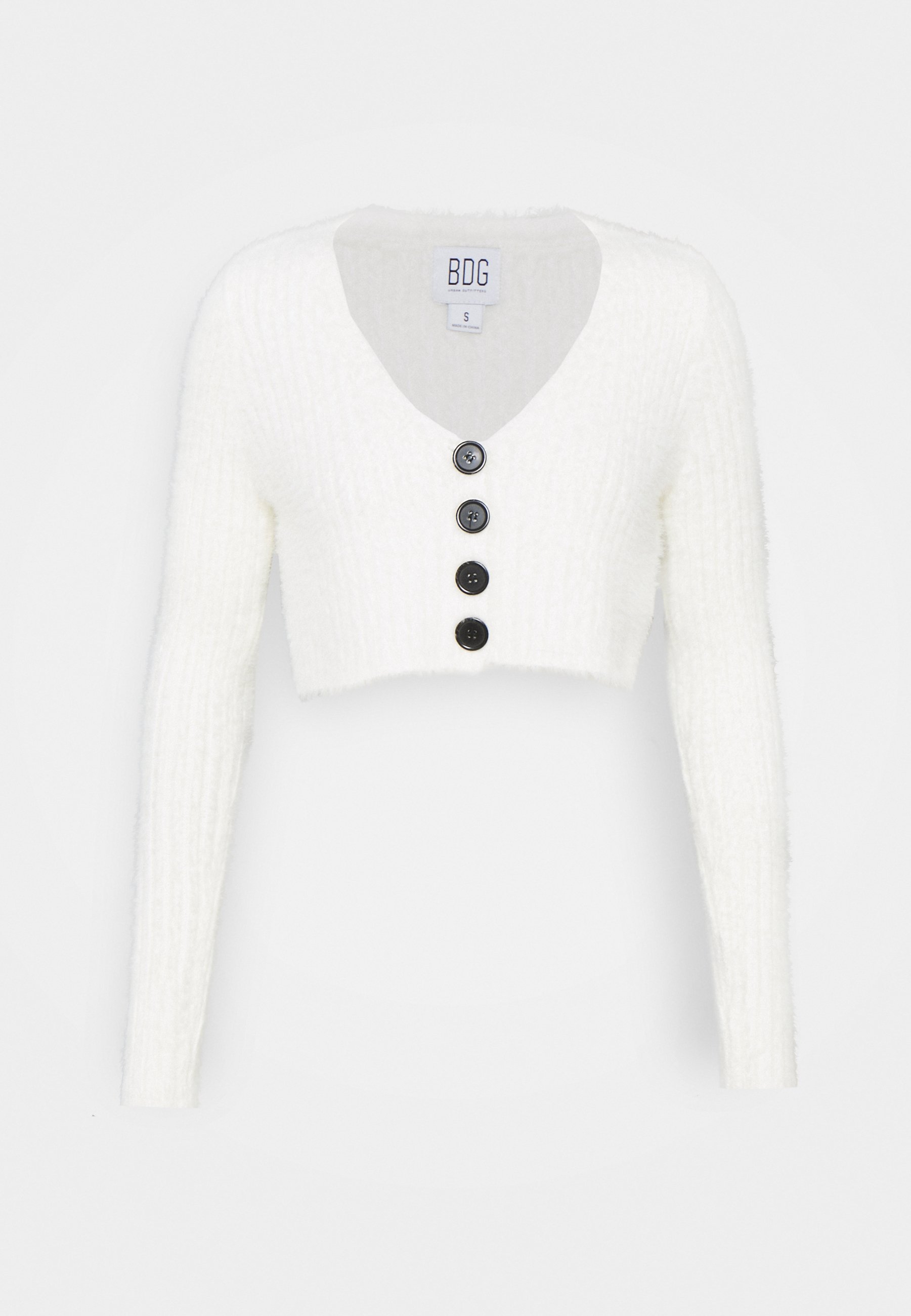 white fluffy cardigan uk