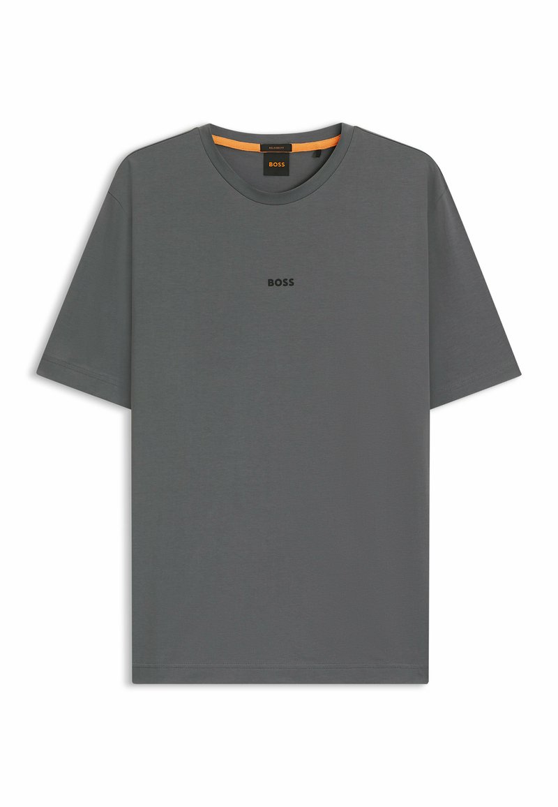 Boss T-shirt basic grijs