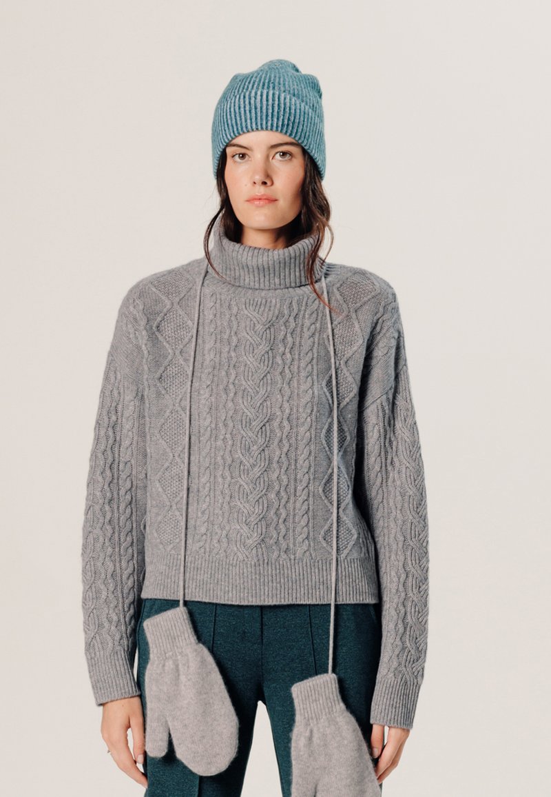 Rodier TWISTED - Strickpullover - gris clair