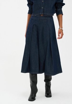 A-lijn rok - rinse denim