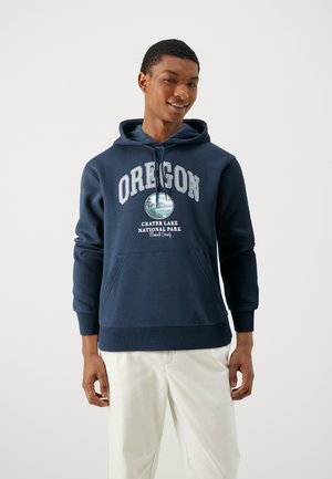 JORBRADLEY USSTATE HOOD - Sweat à capuche - navy blazer