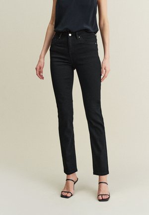 Next SUPER STANDARD - Slimfit džínsy - black