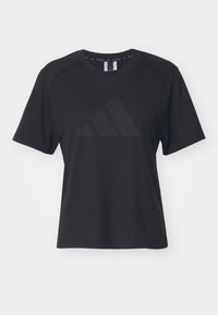 POWER TEE - Sporta krekli - black