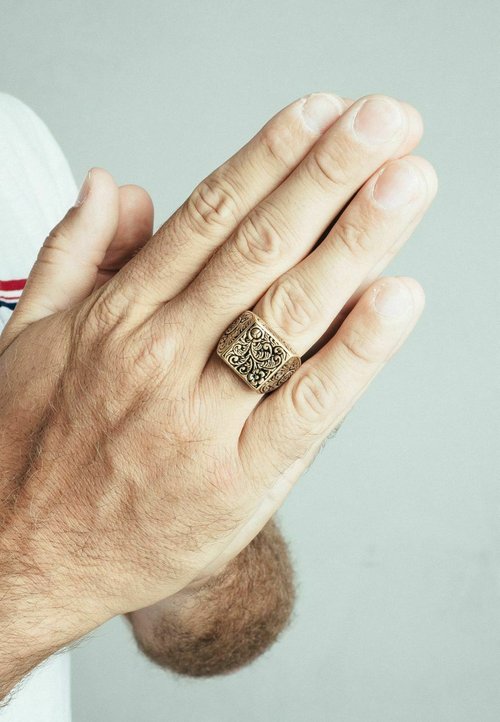 Bague Crâne En Acier Inoxydable Pour Femme Et Homme