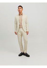 Jack & Jones PREMIUM CARDIFF - Button down-skjorte - beige