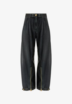 Pinko, 105680-A3GW SICURO ZIP TROUSERS - Pernera ancha - black