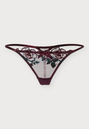 Agent Provocateur, CALLYPSO THONG - Прашки - plum/green