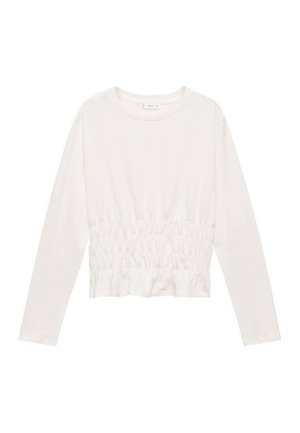 Långärmad tröja - off-white