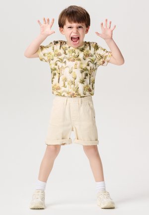 Noppies DECHERD - T-shirt print - whisper white