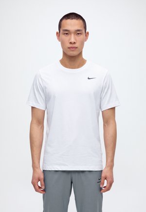 Nike Performance, M NK DRY TEE DFC CREW SOLID - Спортна тениска - white/black