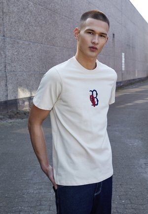BOSTON RED SOX BACKER SOUTHSIDE TEE - T-shirt con stampa - natural