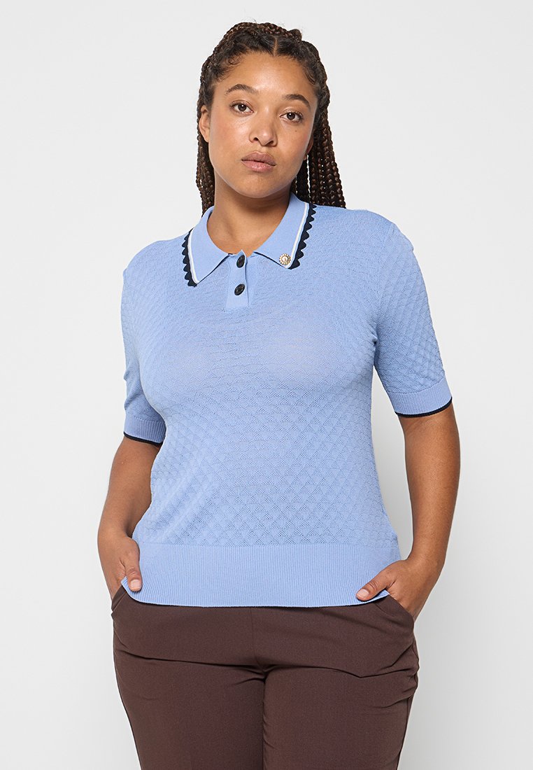 Scotch & Soda Poloshirt blauw