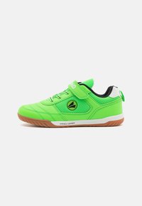 JAKO - SH WINGER UNISEX - Zaalvoetbalschoenen - neon green/jet black Miniatuurafbeelding 1