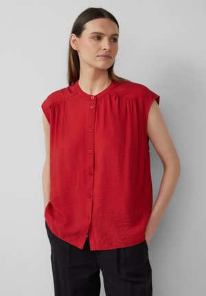 Blouse - mohnrot