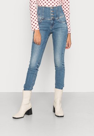 Skinny džíny - blue denim