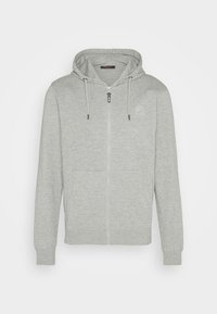 Zip-up sweatshirt - light grey mix