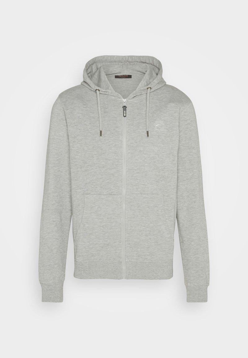 INDICODE JEANS Sweater met rits lichtgrijs INDICODE JEANS Sweater met rits lichtgrijs