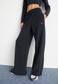 Nike Sportswear - COZY FLEECE PANT WIDE - Donji dijelovi trenirke - black Minijatura 1