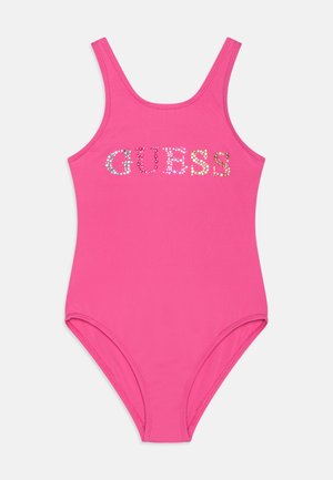 JUNIOR ONE PIECE SWIMSUIT - Badpak - scared pink