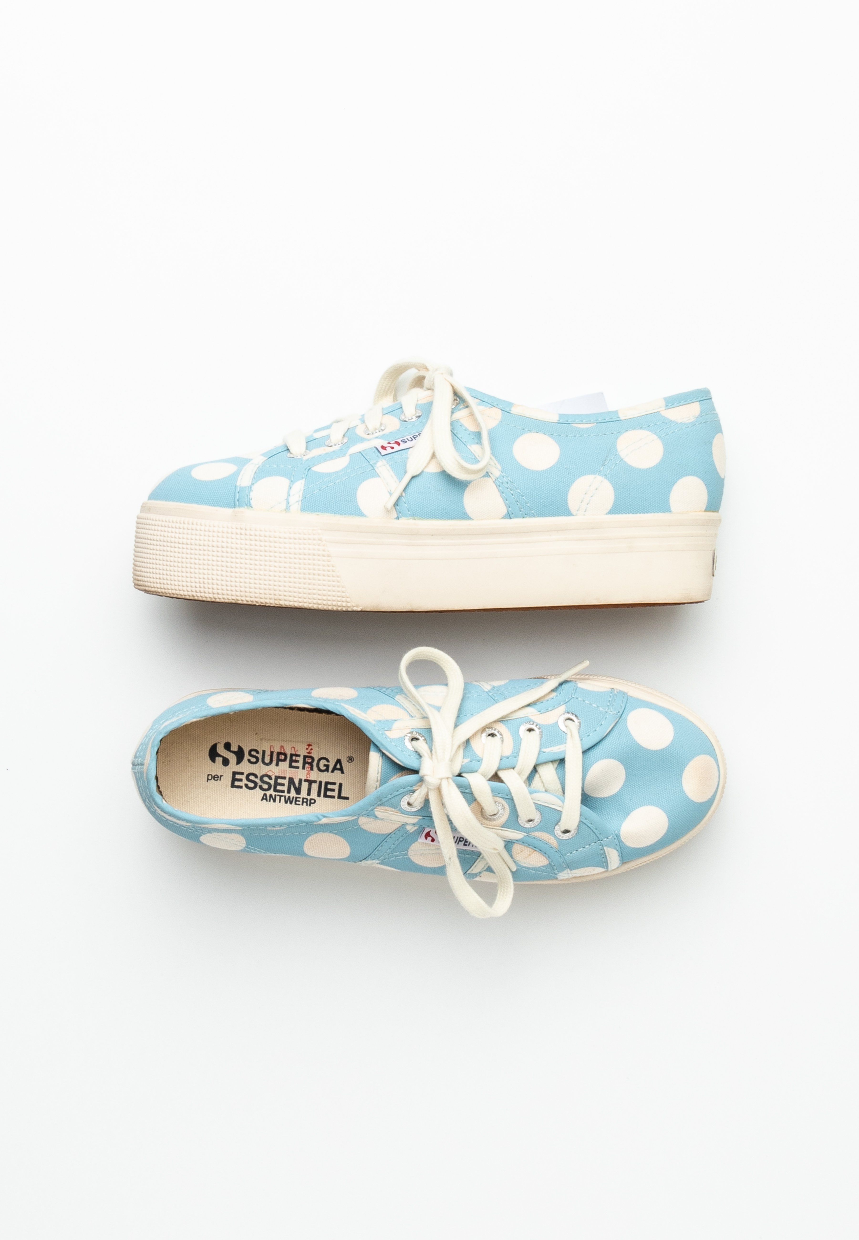 Essentiel Antwerp Sneakers laag - blue/blauw - (Pre-owned) - Zalando.be