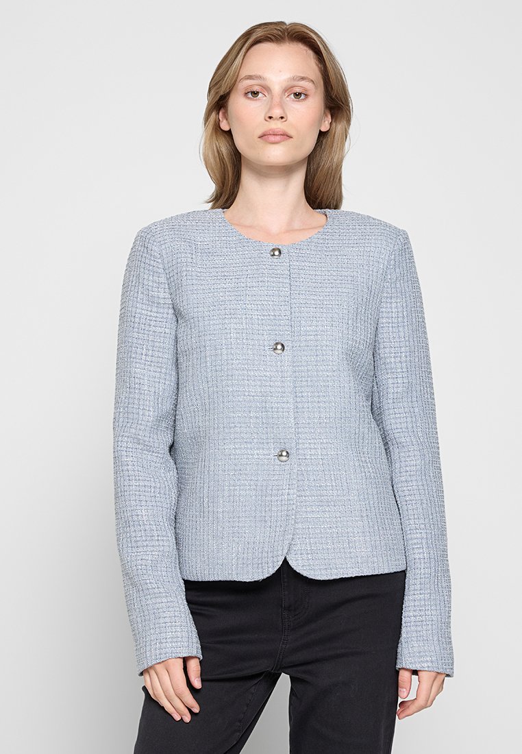 Vero Moda Tall Lichte jas blauw Vero Moda Tall Lichte jas blauw