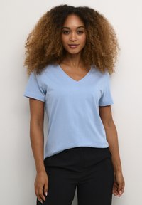 Cream NAIA - Tricou basic - rain washed