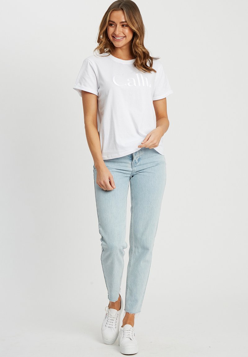 CALLI T-shirt print wit