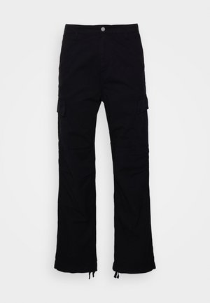 Carhartt WIP REGULAR CARGO PANT MORAGA - Cargobukser - black garment