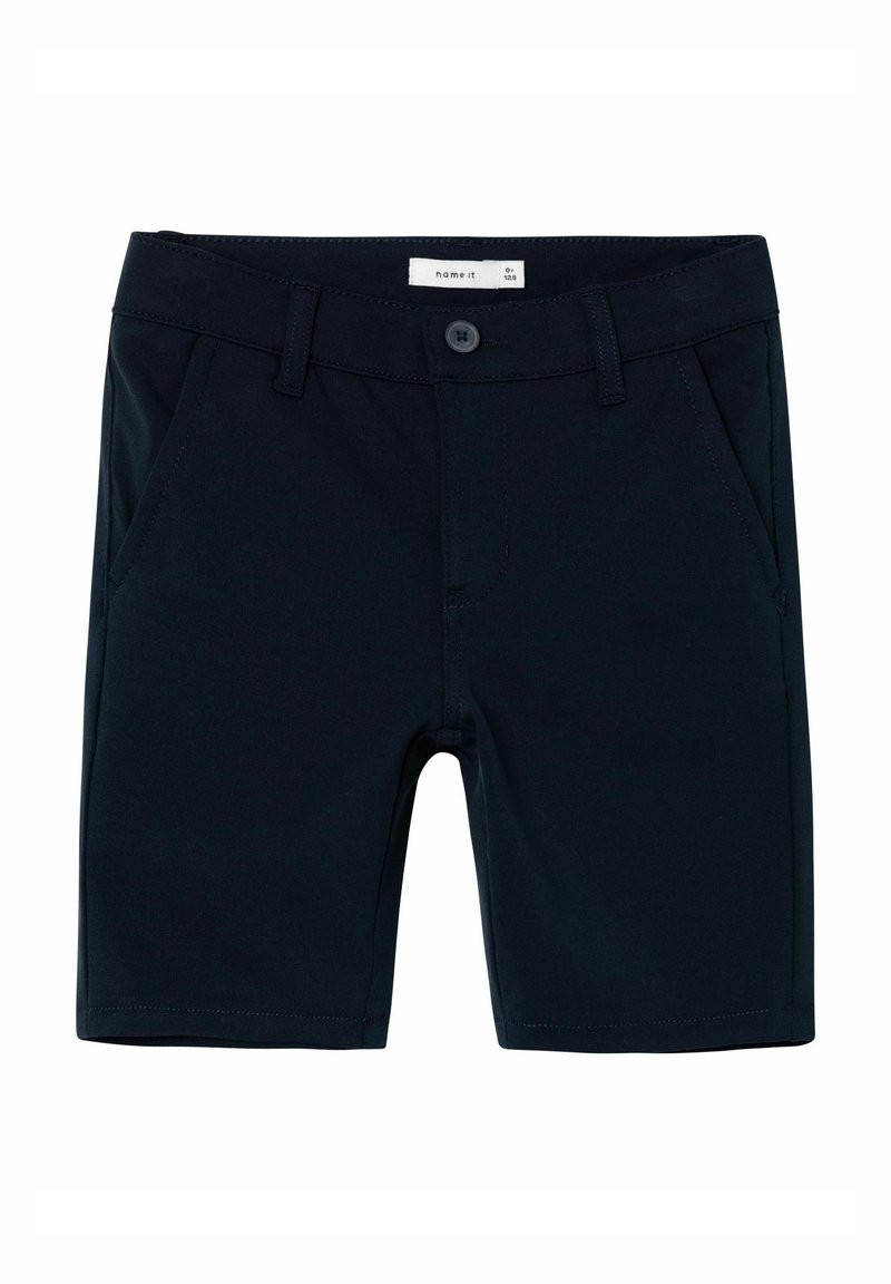 name it Shorts gemêleerd donkerblauw